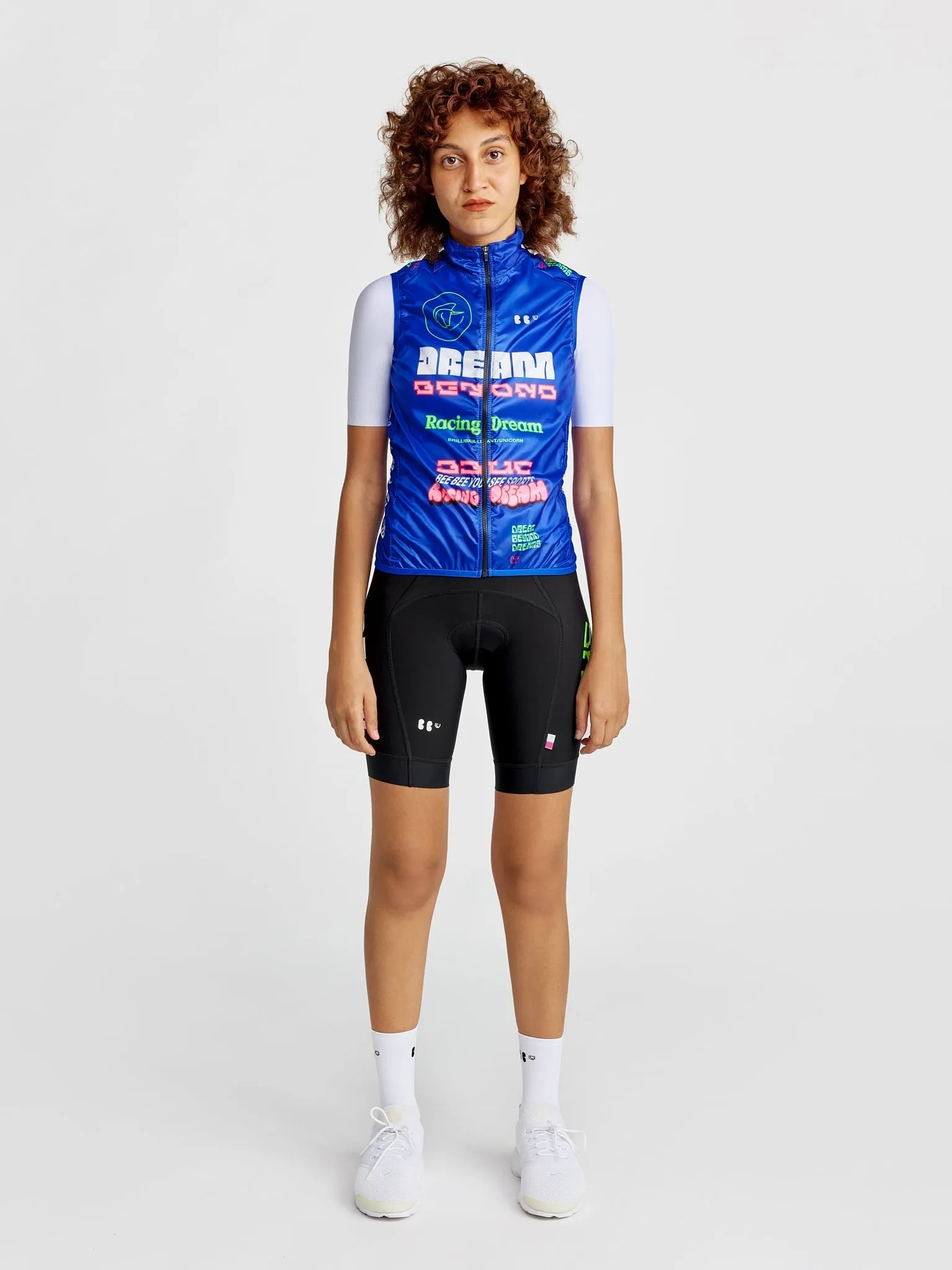 Racing Dream Beyond Mesh Gilet Blue Women