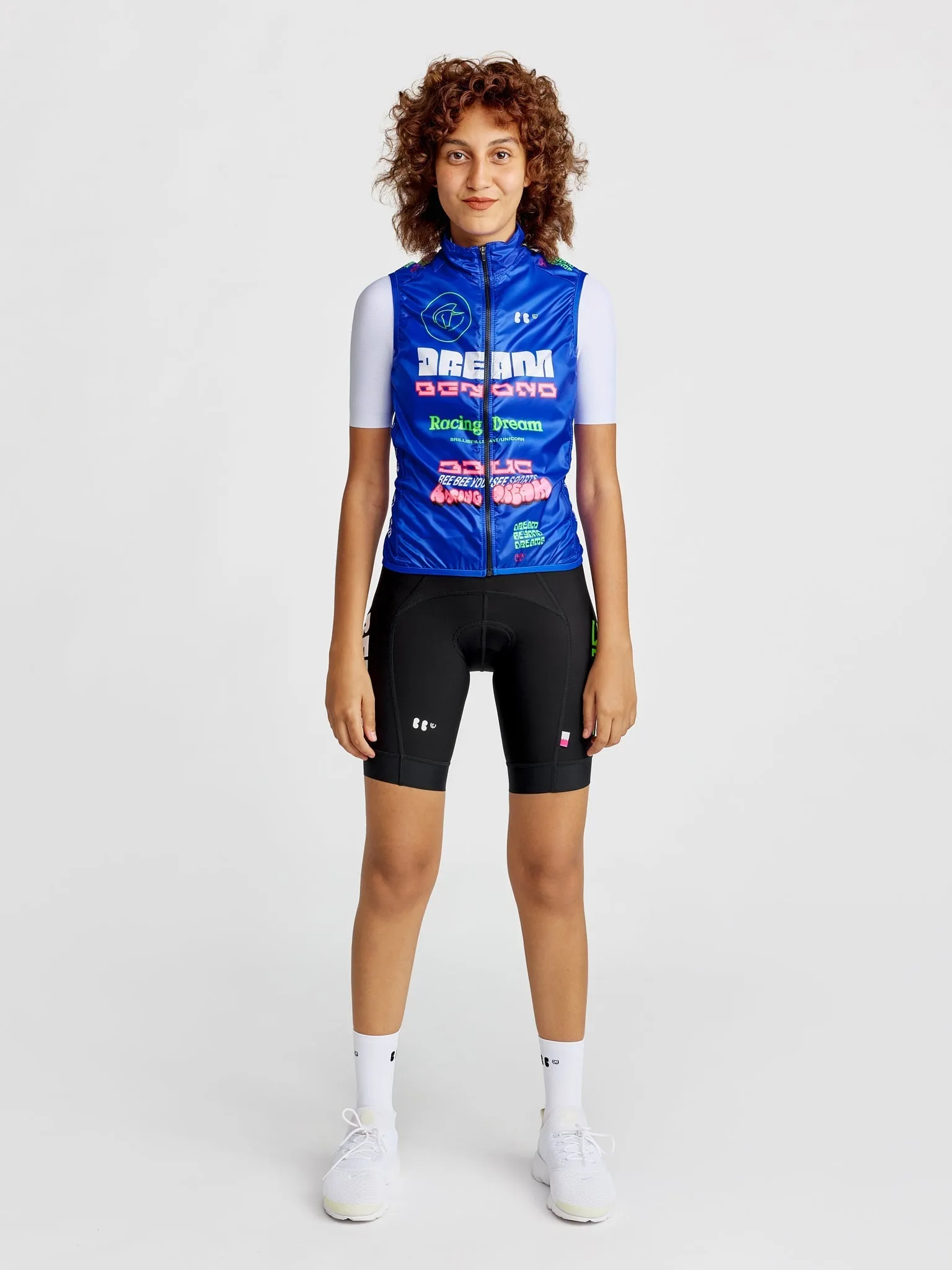 Racing Dream Beyond Mesh Gilet Blue Women