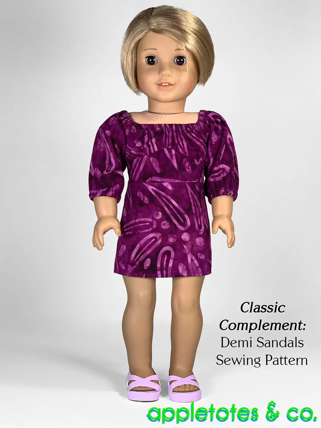 Reevah Dress 18 Inch Doll Sewing Pattern