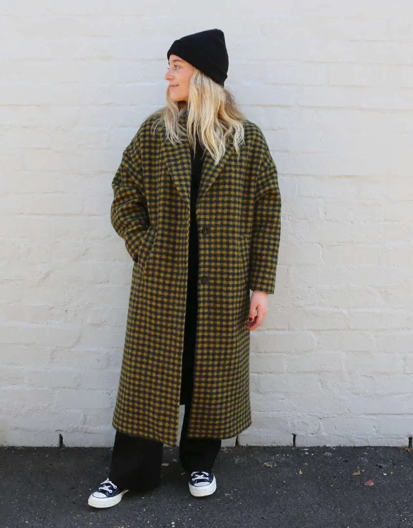 Richmond Coat Sewing Pattern, Tessuti