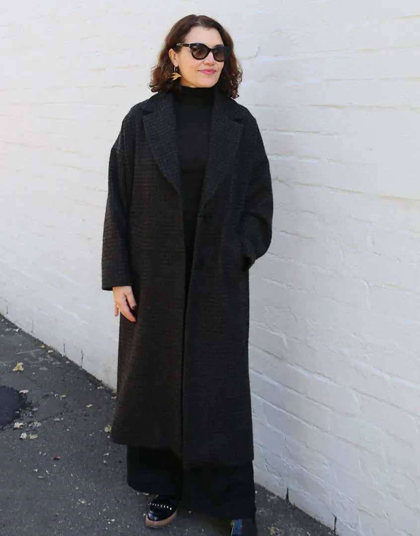 Richmond Coat Sewing Pattern, Tessuti