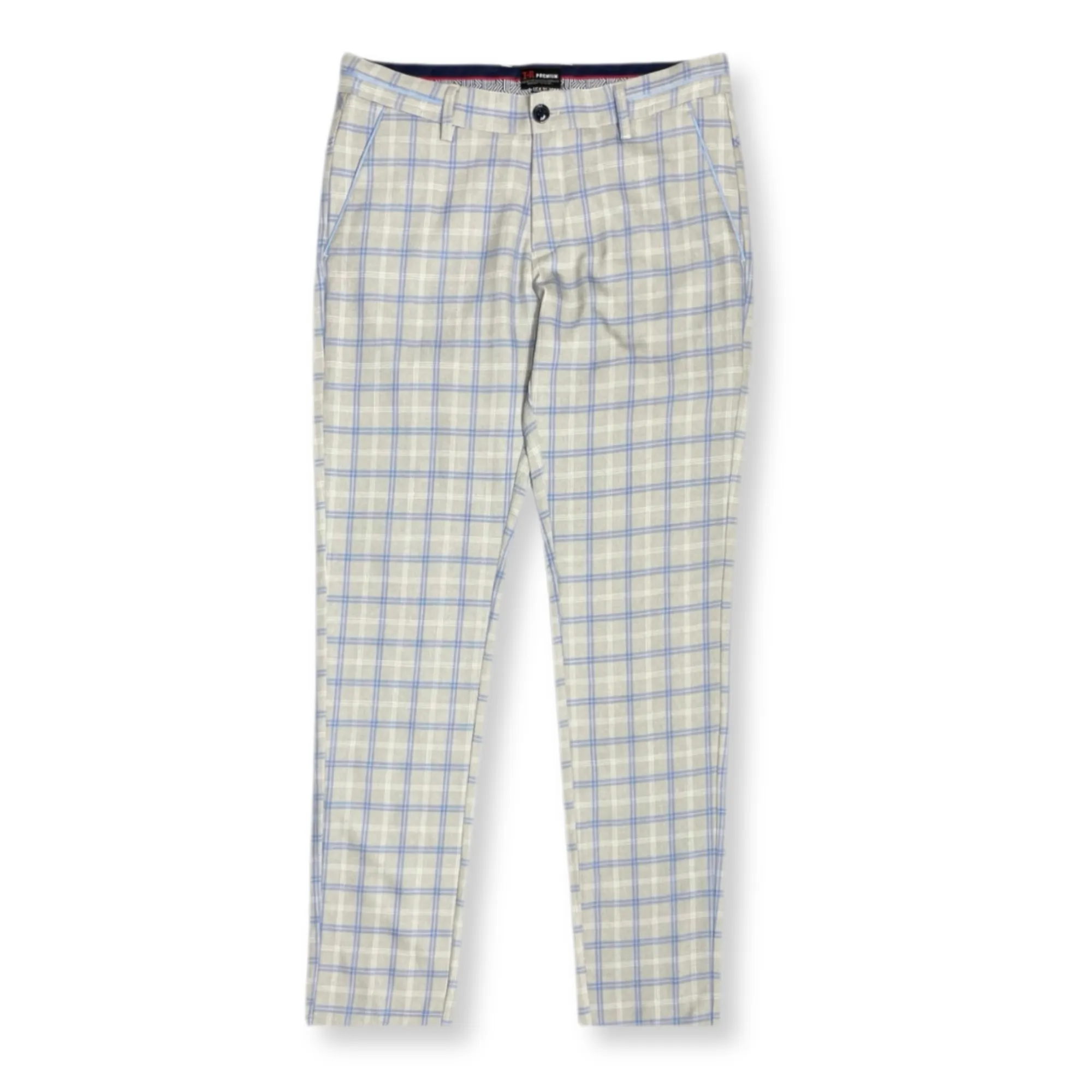 Rodeo Slim Fit Plaid Pants