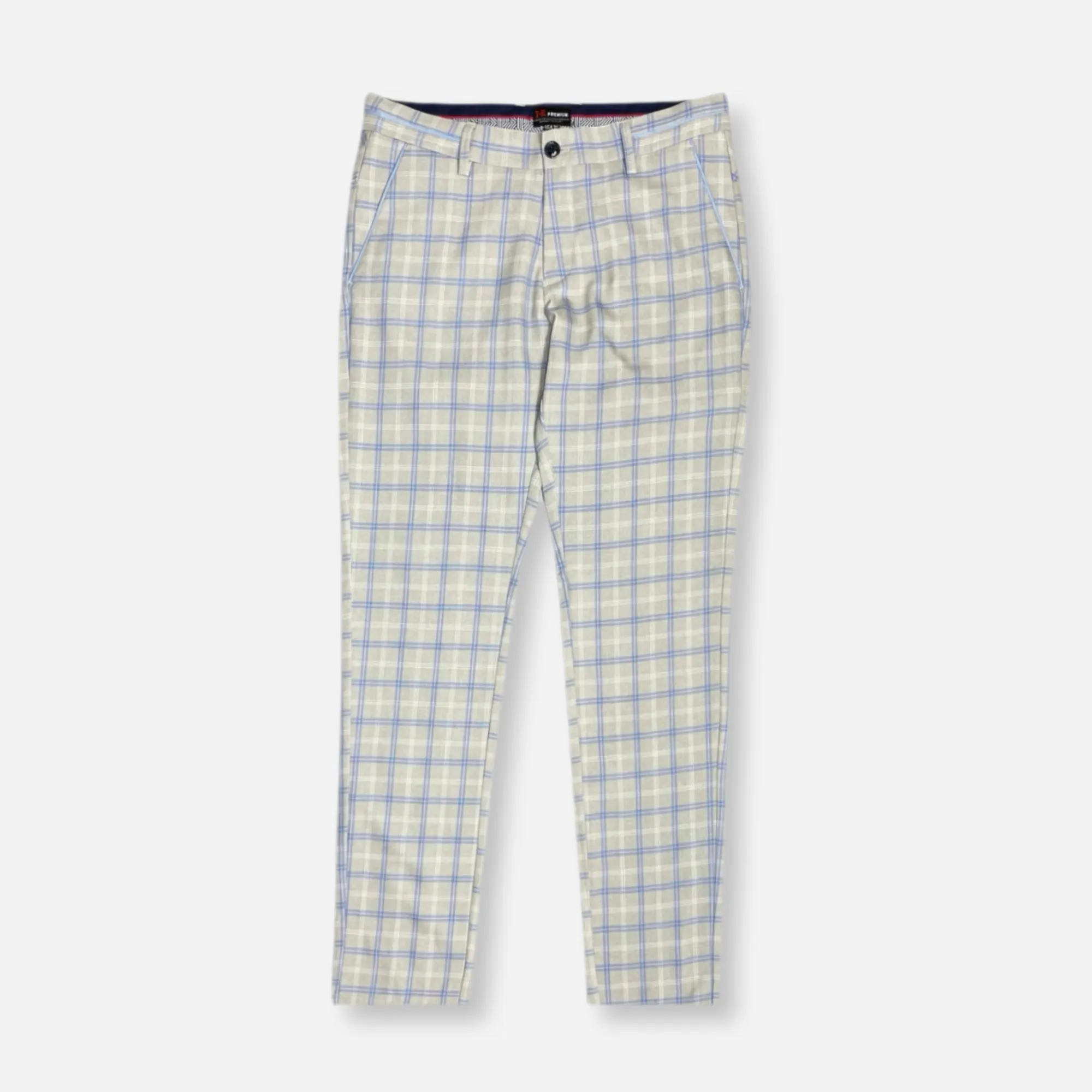 Rodeo Slim Fit Plaid Pants