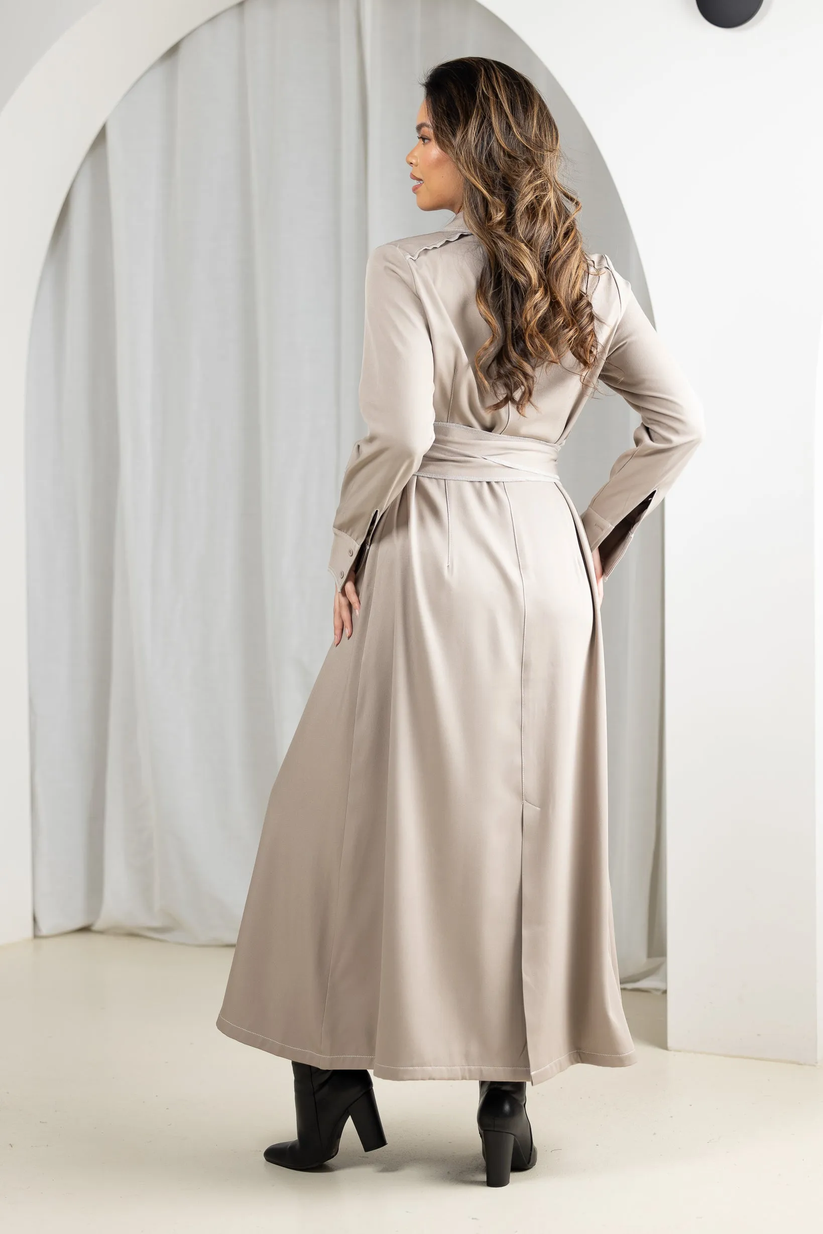 Romano Detailed Maxi Dress