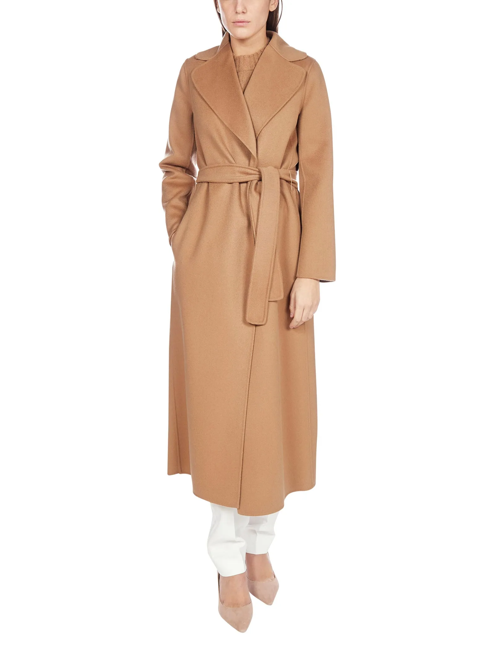 'S Max Mara Wrap Long-Line Coat