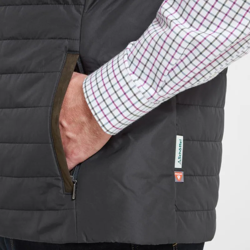 Schoffel Brora Mens Primaloft Gilet - Charcoal