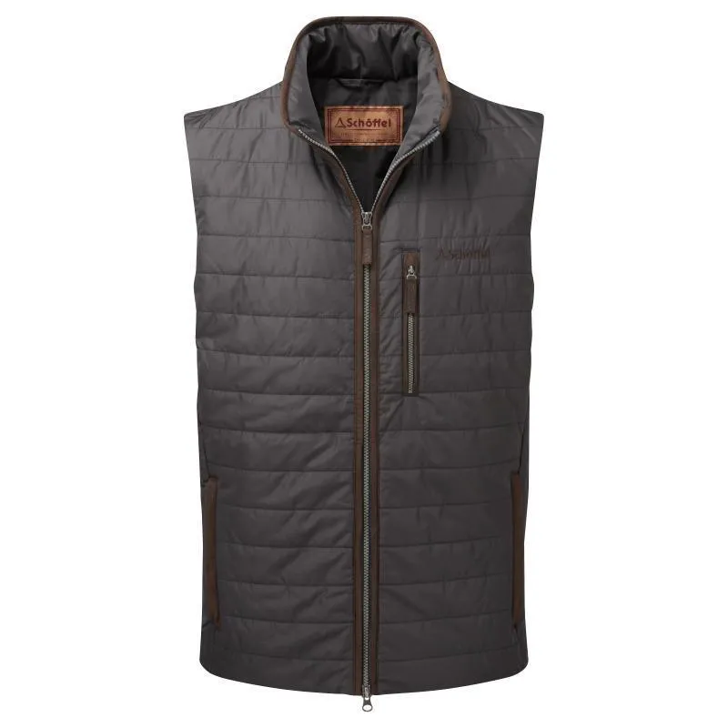 Schoffel Brora Mens Primaloft Gilet - Charcoal