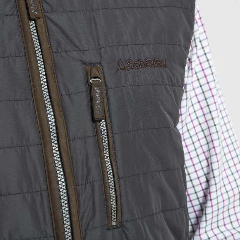 Schoffel Brora Mens Primaloft Gilet - Charcoal