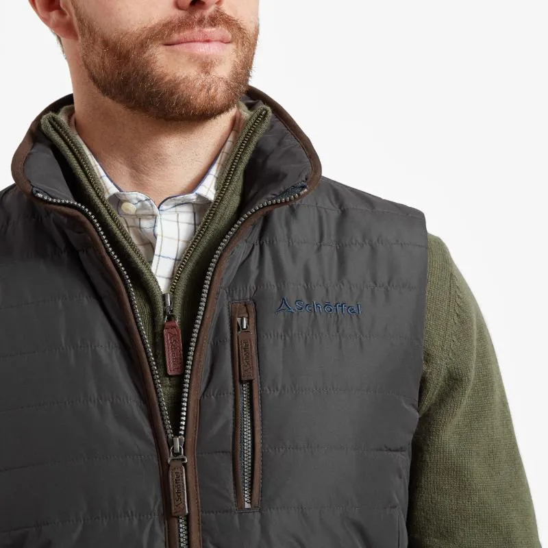 Schoffel Brora Mens Primaloft Gilet - Charcoal