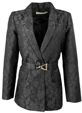 Silvia Tcherassi Cuneo Jacket in Black