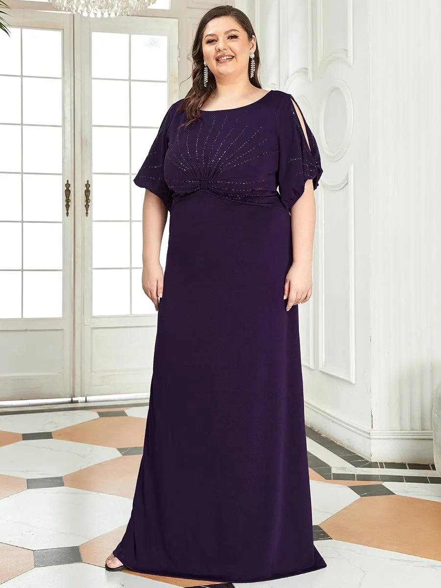 Simple Maxi Plus Size Mermaid Party Dresses for Women