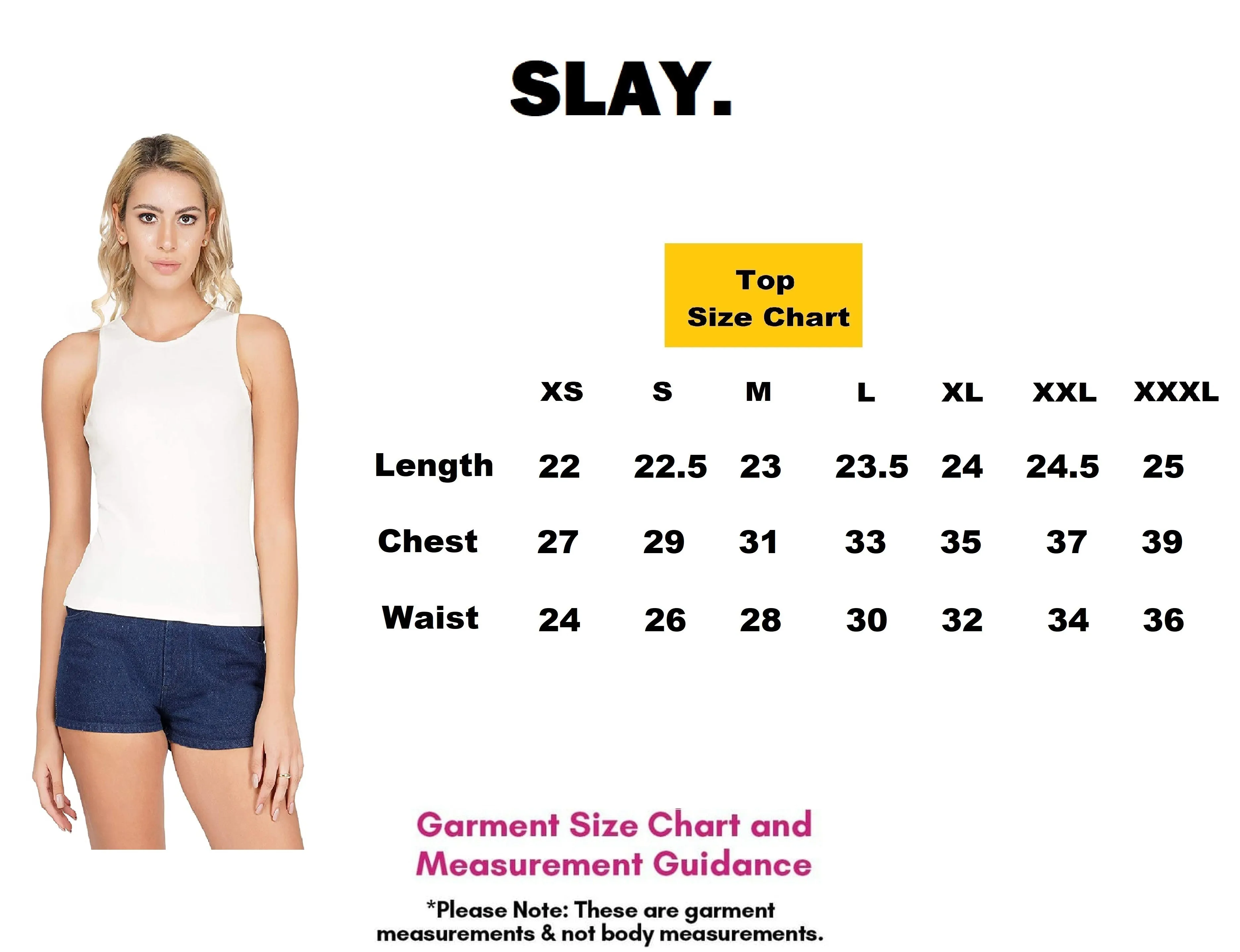 SLAY. Women's White Sleeveless Rib Tank Top