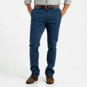 Slim Fit Gold School Chino - Dark Indigo