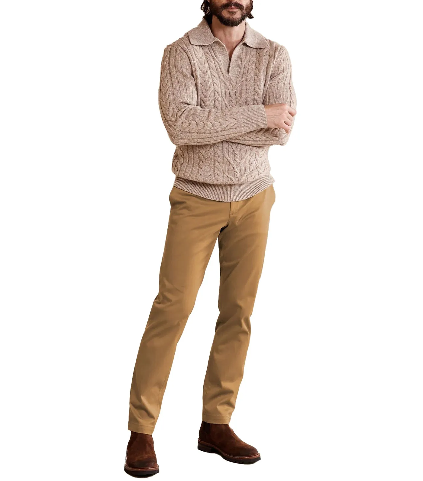 Slim Rapid Movement Chino Brown