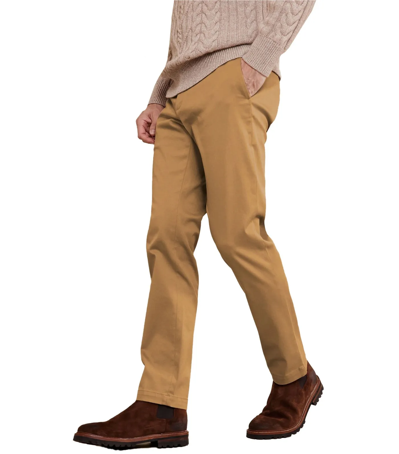 Slim Rapid Movement Chino Brown