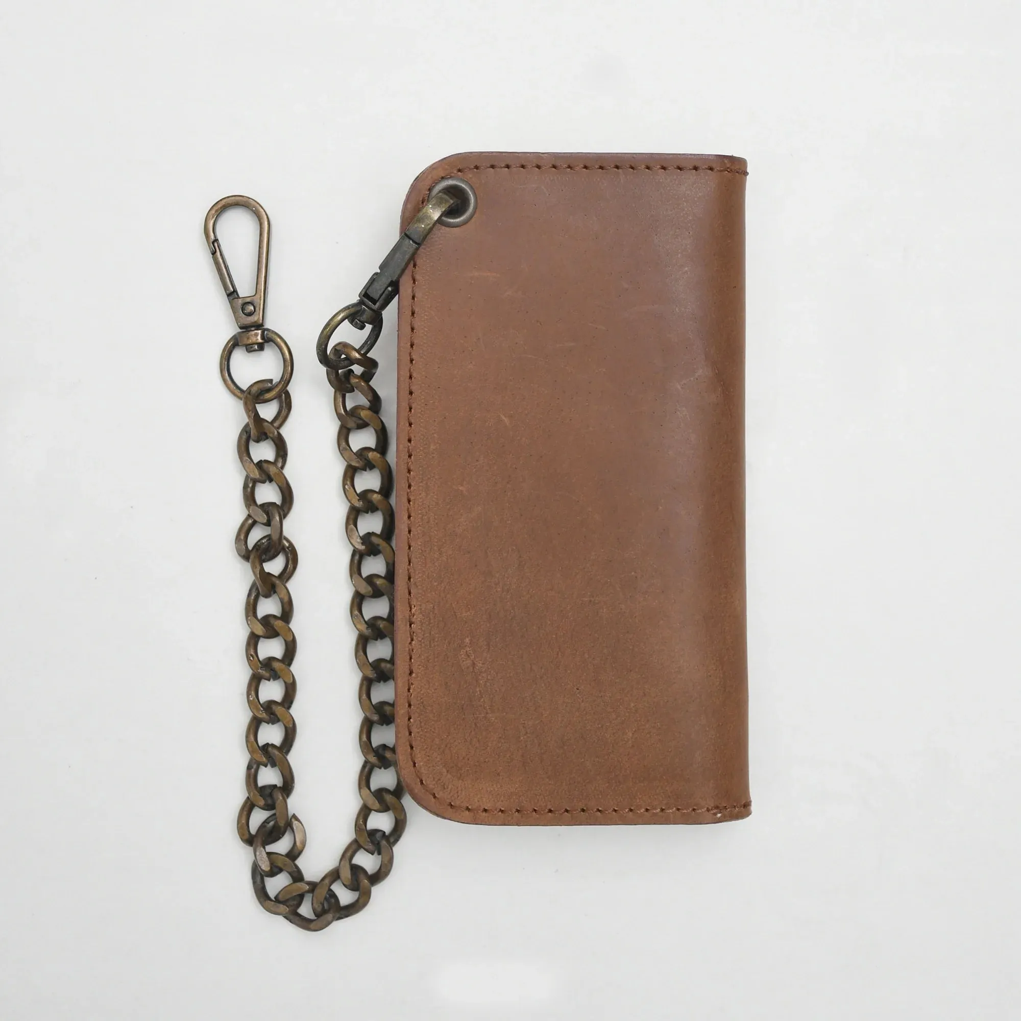 SMALL TRUCKER - Vegetable Tanned Leather Wallet