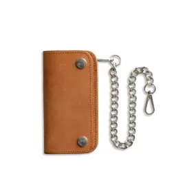 SMALL TRUCKER - Vegetable Tanned Leather Wallet