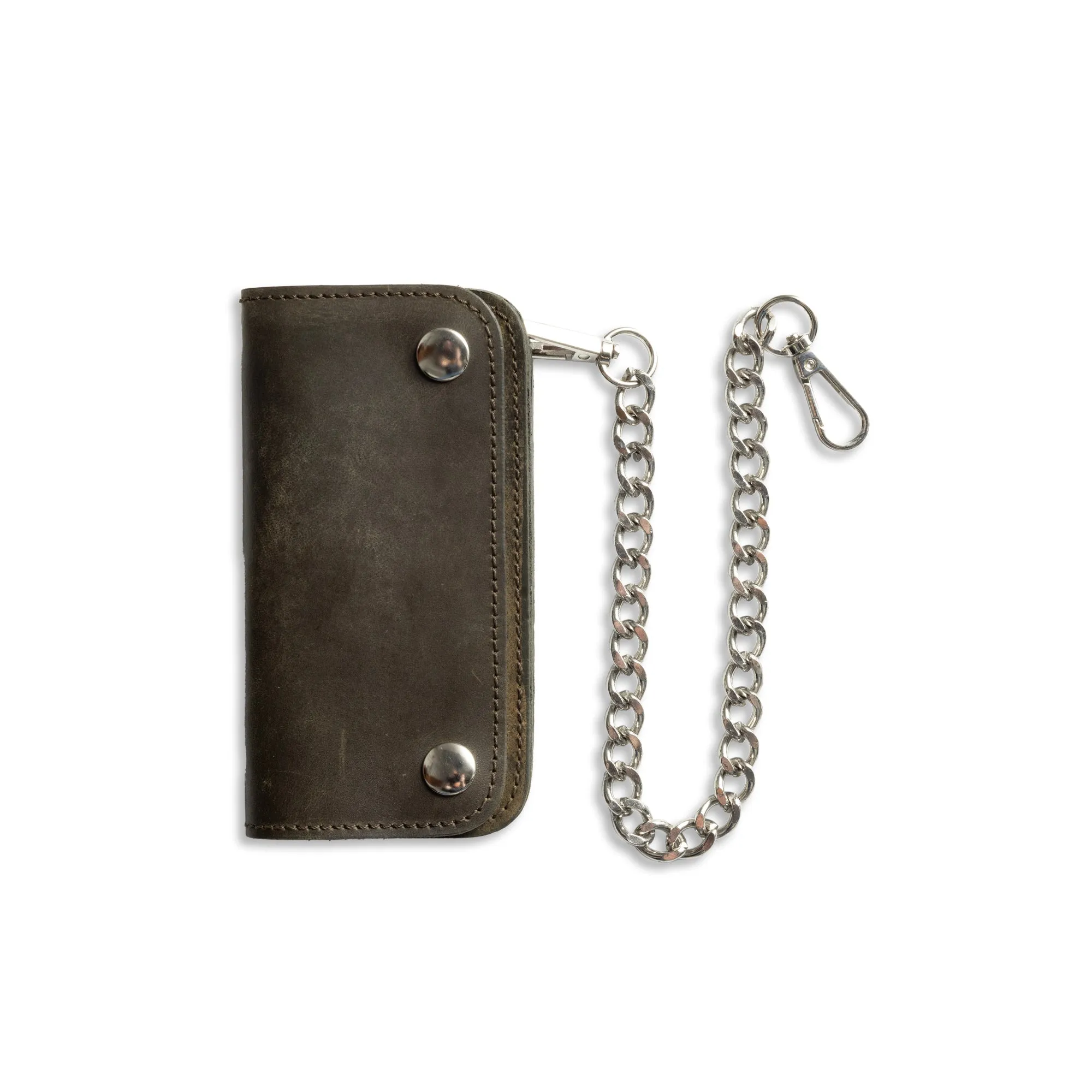 SMALL TRUCKER - Vegetable Tanned Leather Wallet