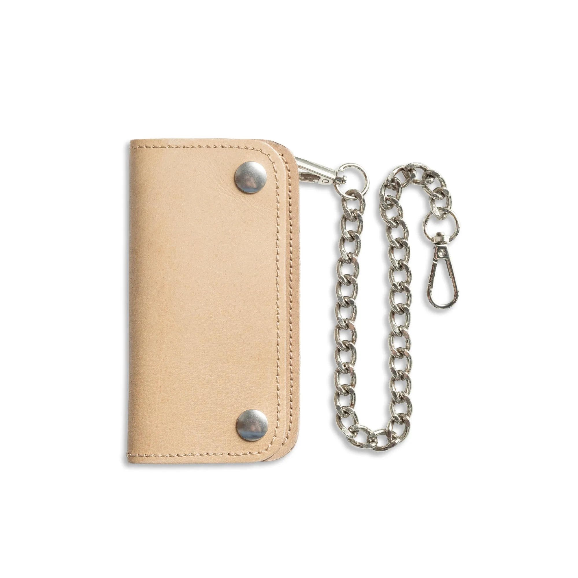 SMALL TRUCKER - Vegetable Tanned Leather Wallet