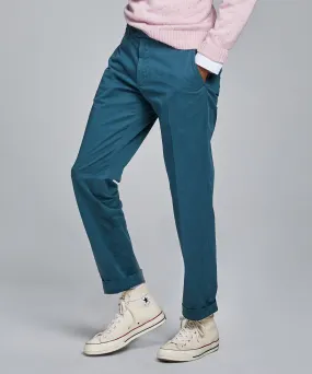 Straight Fit Tab Front Stretch Chino in Stargazer