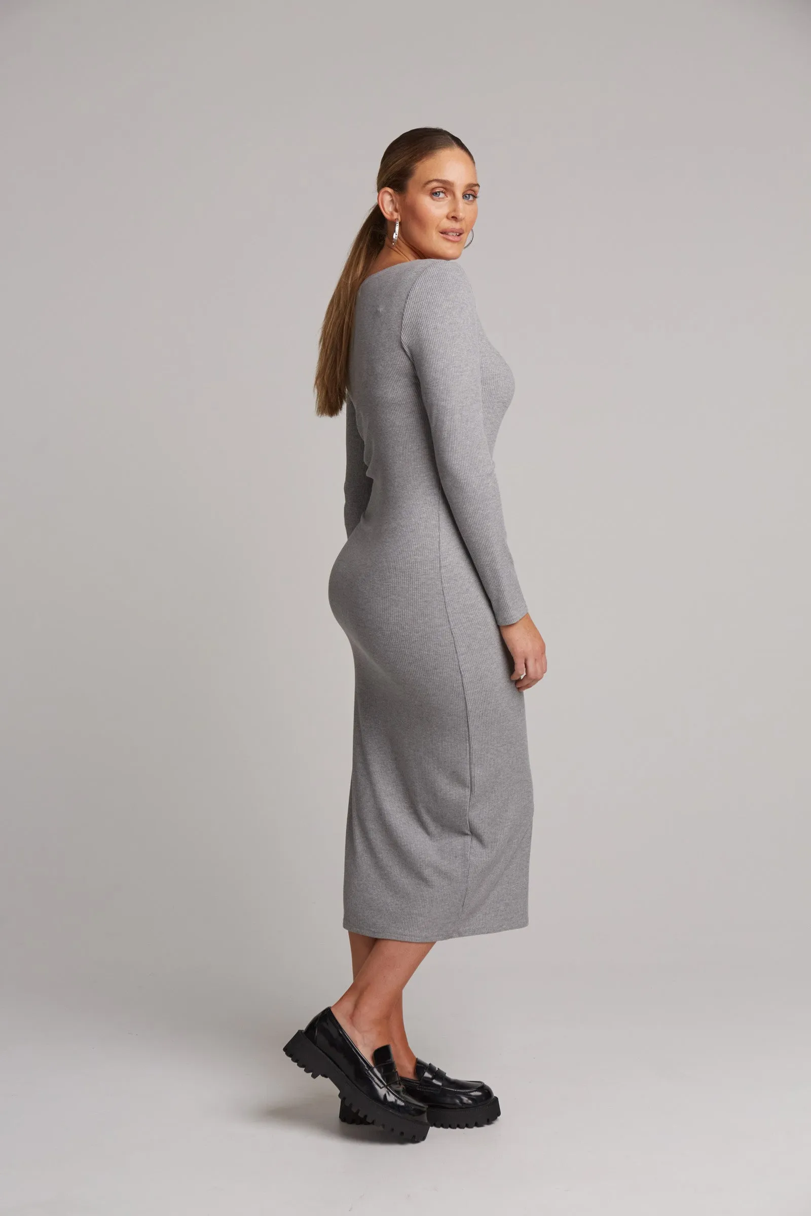 Studio Jersey Maxi - Gray