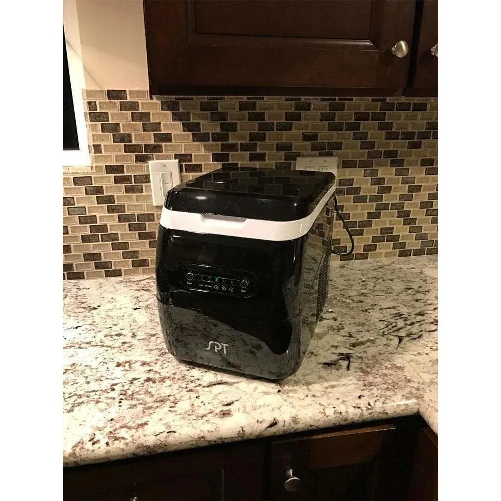 Sunpentown Portable Ice Maker - Black IM-123B