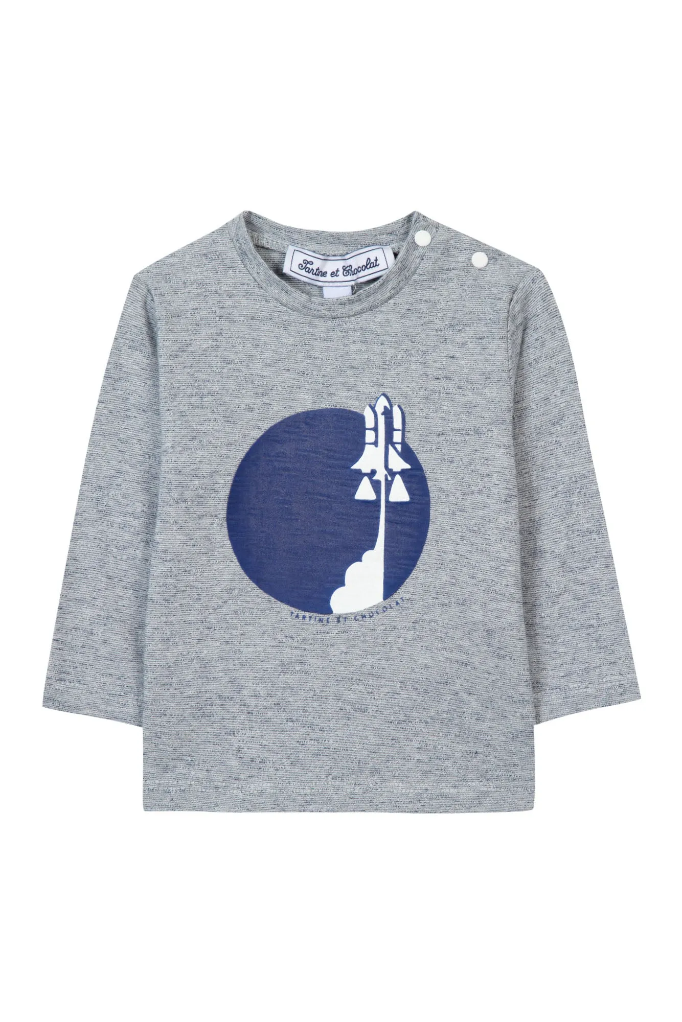 T-shirt - Bleu illustration astronaute