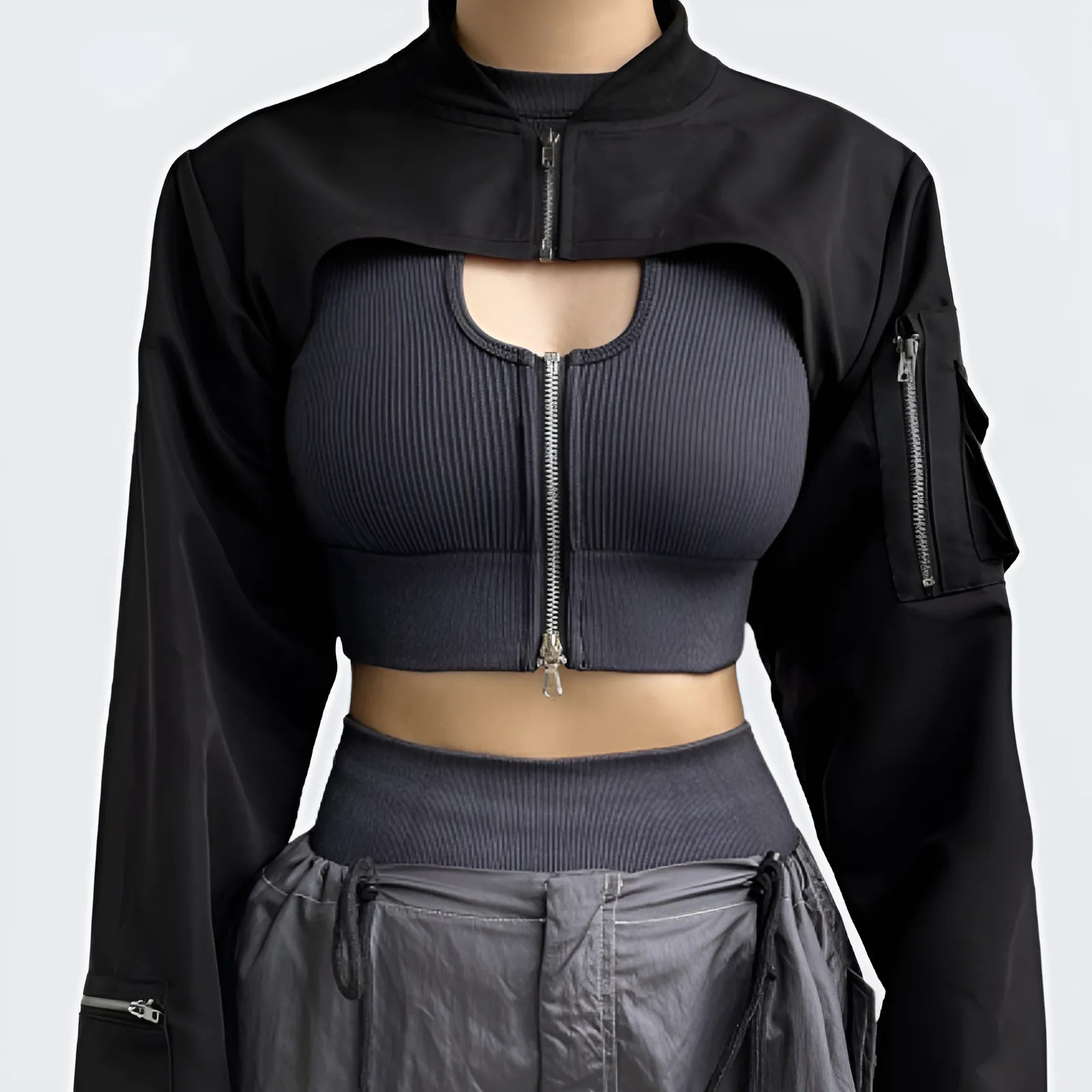 Tactical Crop Top