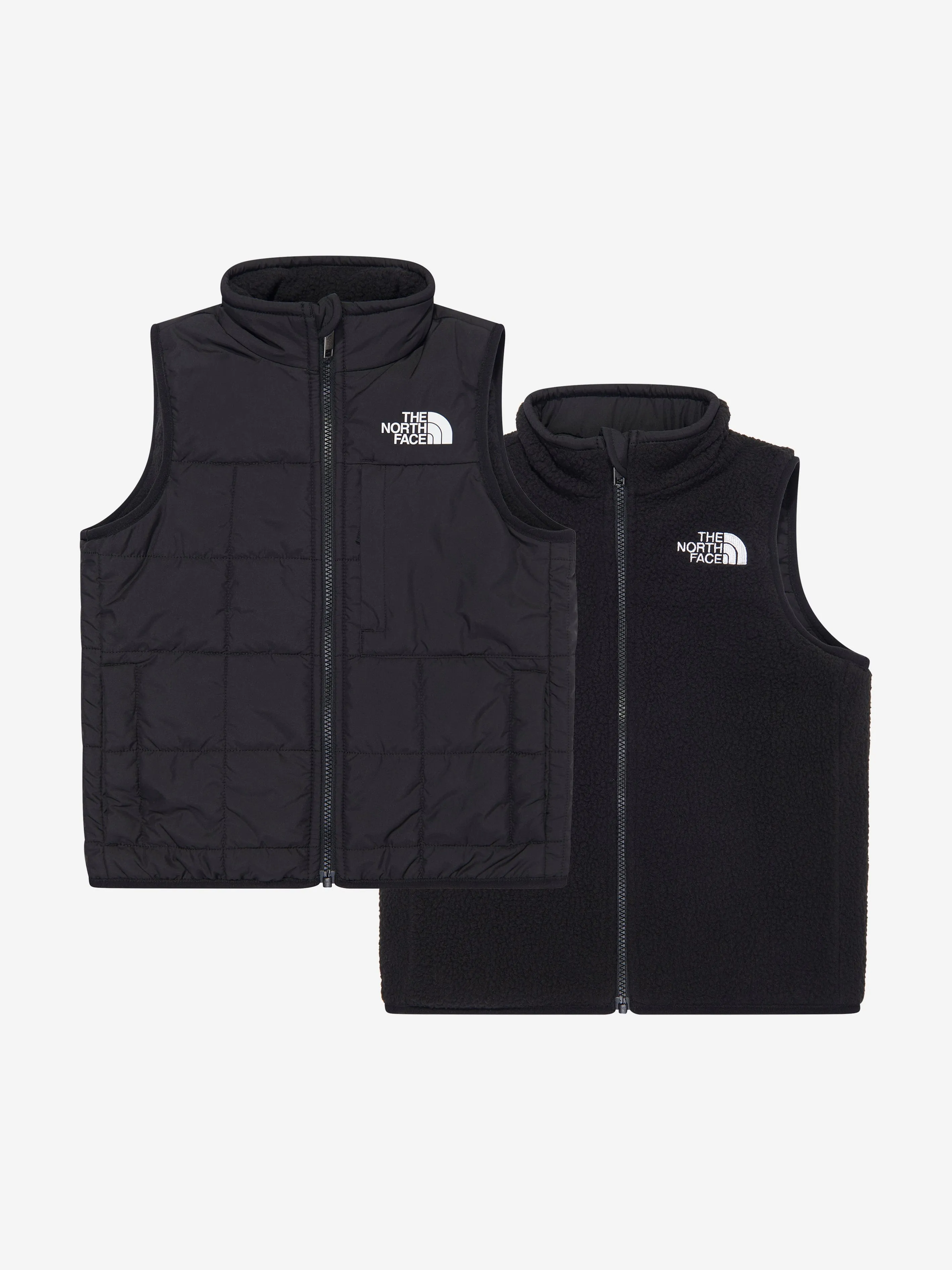 The North Face Boys Reversible Shasta Gilet in Black