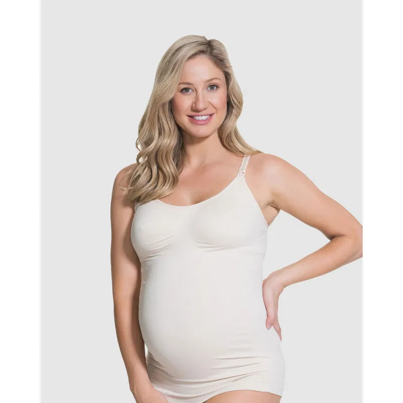 Toffee Nursing Tank Top Beige - Cake