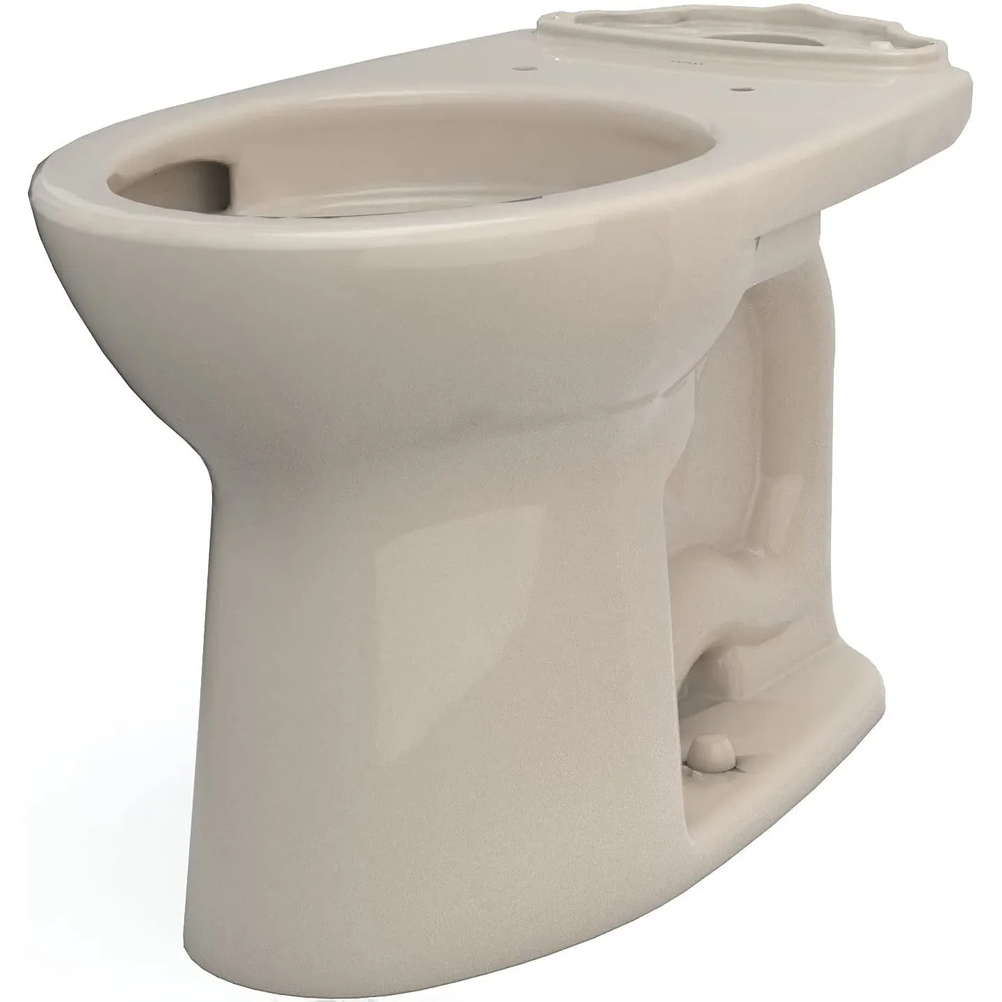 TOTO C776CEFG#03 Drake Elongated Toilet Bowl with CEFIONTECT and Tornado Flush, Bone Finish