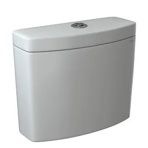 TOTO ST446EMNA#11 Aquia IV Dual Flush Toilet Tank Only with WASHLET  Auto Flush Compatibility, Colonial White