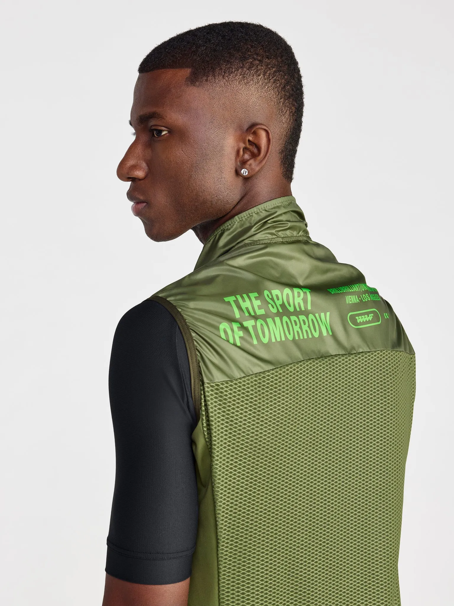 TSOT Mesh Gilet Olive