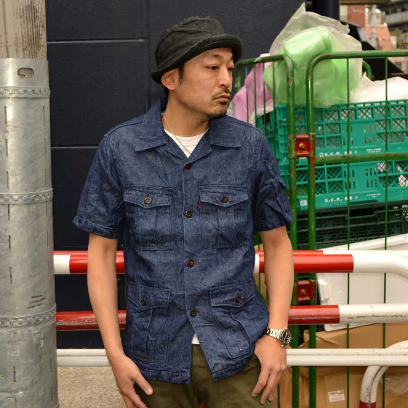 UES "582301" Linen S/S Safari Shirt