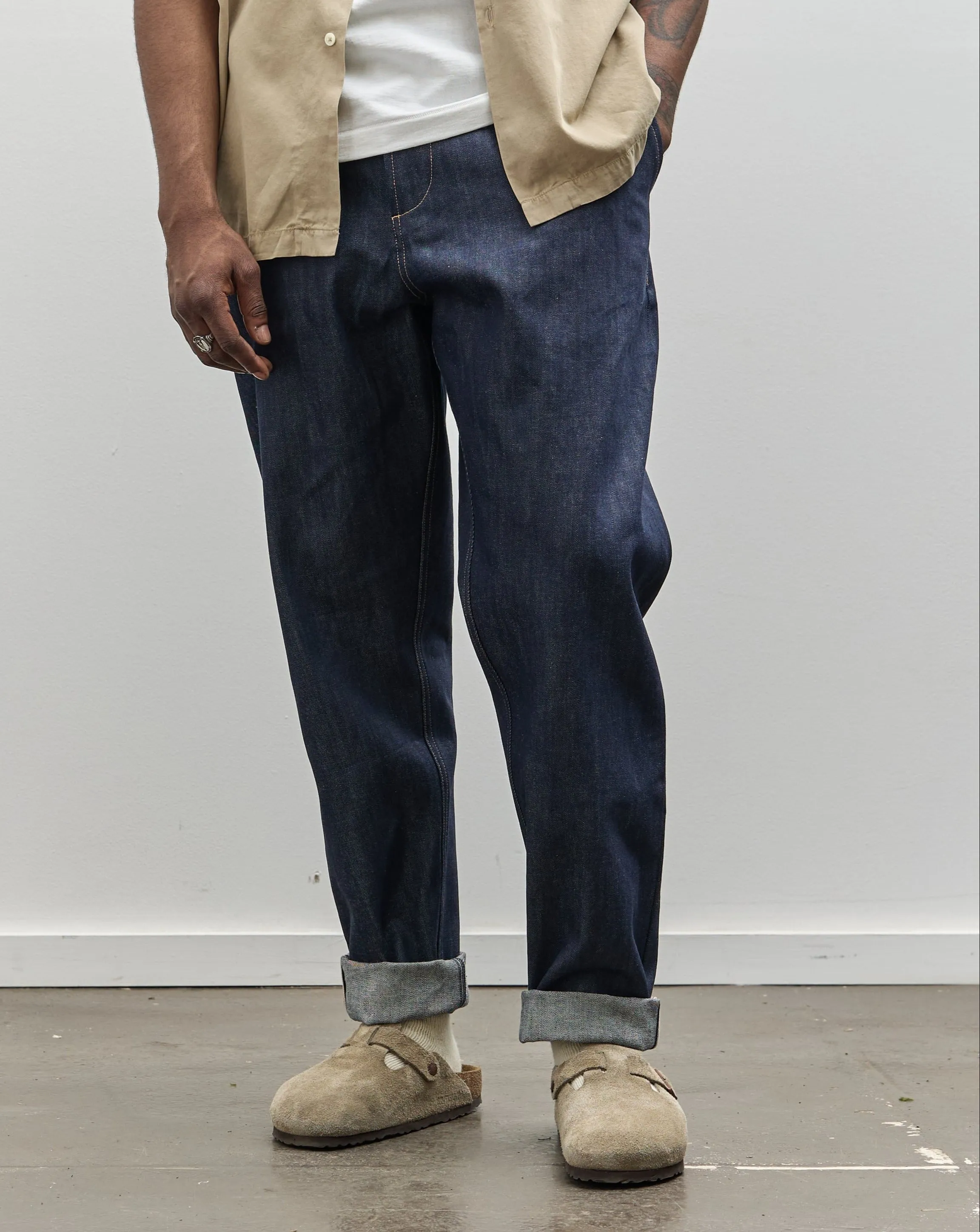 Universal Works Military Chino, Indigo