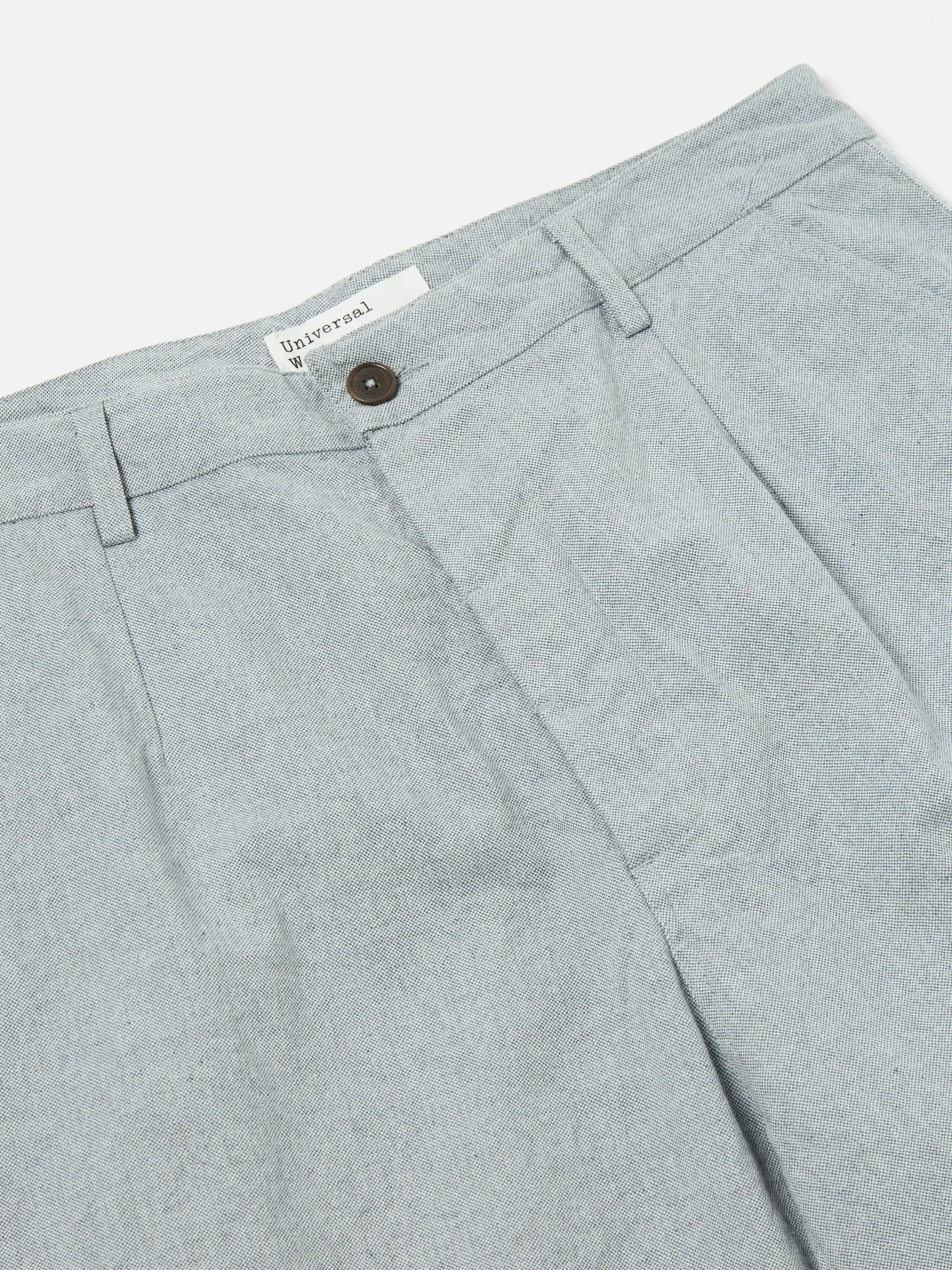 Universal Works Super Chino in Indigo Reworked Jean Cloth