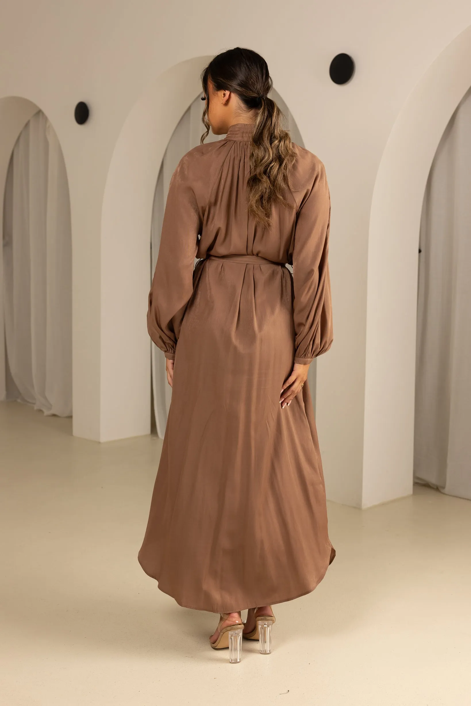 Valencia Button Maxi Dress