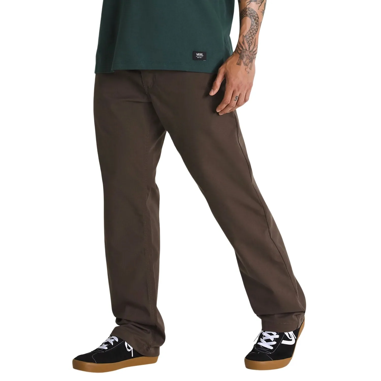 Vans Authentic Relaxed Chino Trousers - Turkish Coffee