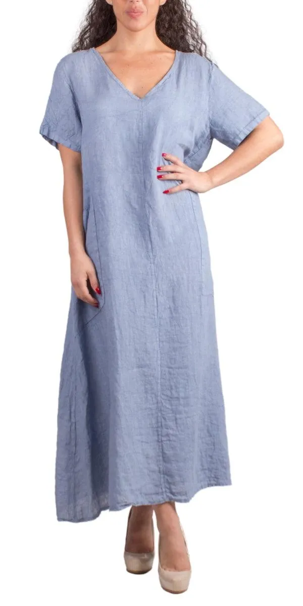 Vedette Linen Dress