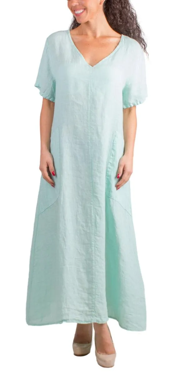 Vedette Linen Dress