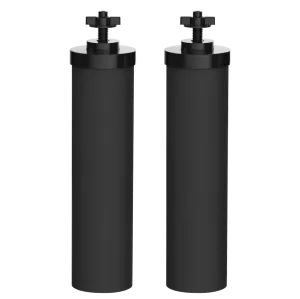 Waterdrop Replacement Black Elements for Waterdrop King Tank Systems and Other Gravity-fed Filtration Systems