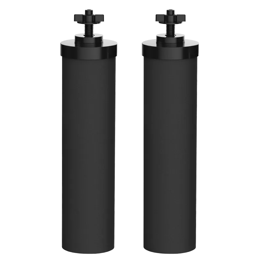 Waterdrop Replacement Black Elements for Waterdrop King Tank Systems and Other Gravity-fed Filtration Systems