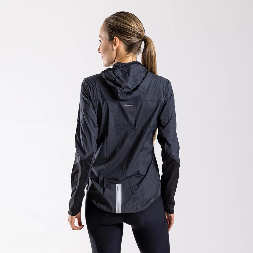 Women's Trovare Lightweight Gravel Jacket (Charcoal)