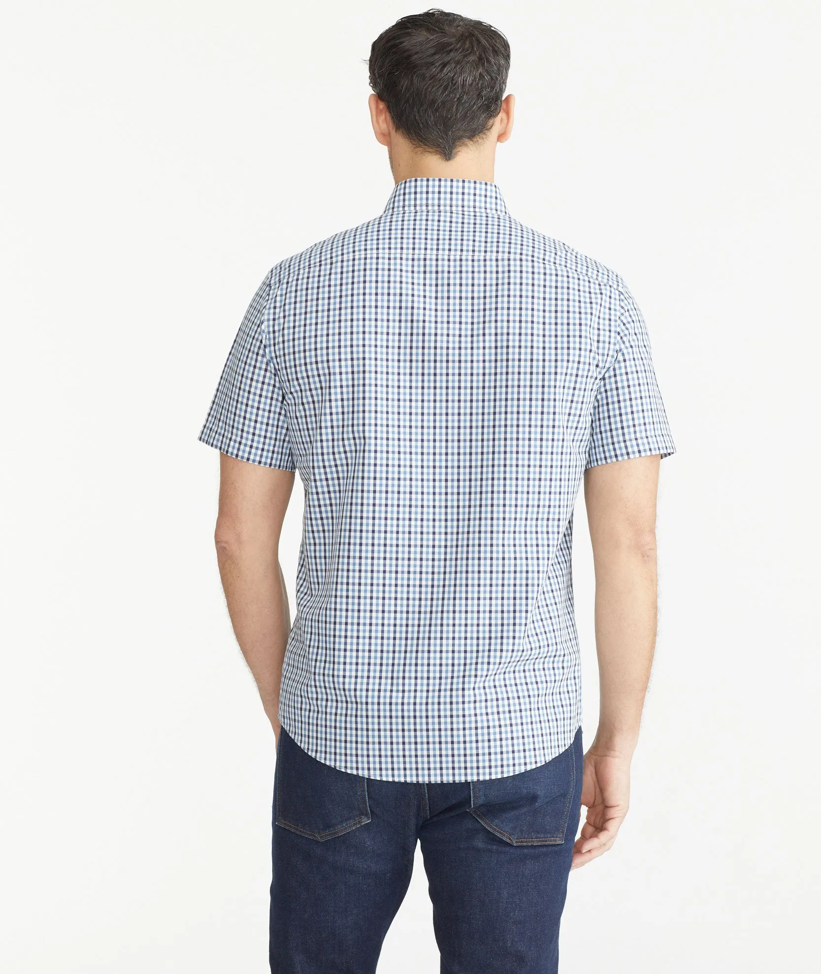 Wrinkle-Free Short-Sleeve Melvald Shirt - FINAL SALE