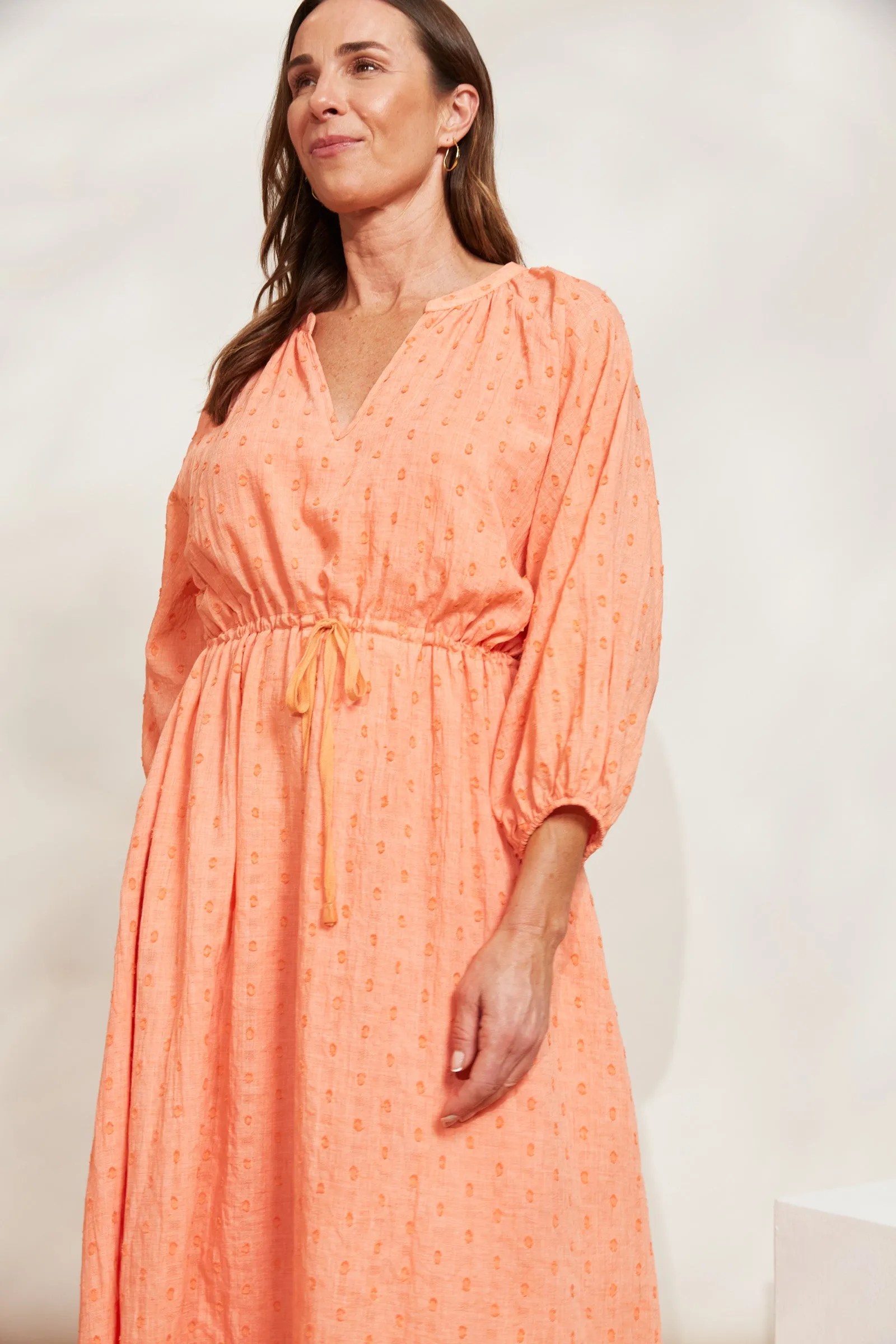 Zephyr Maxi Dress - Papaya